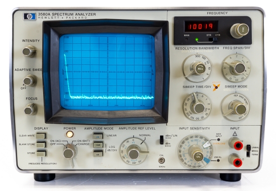 HP Agilent 3580A Low Frequency Spectrum Analyzer 50 kHz